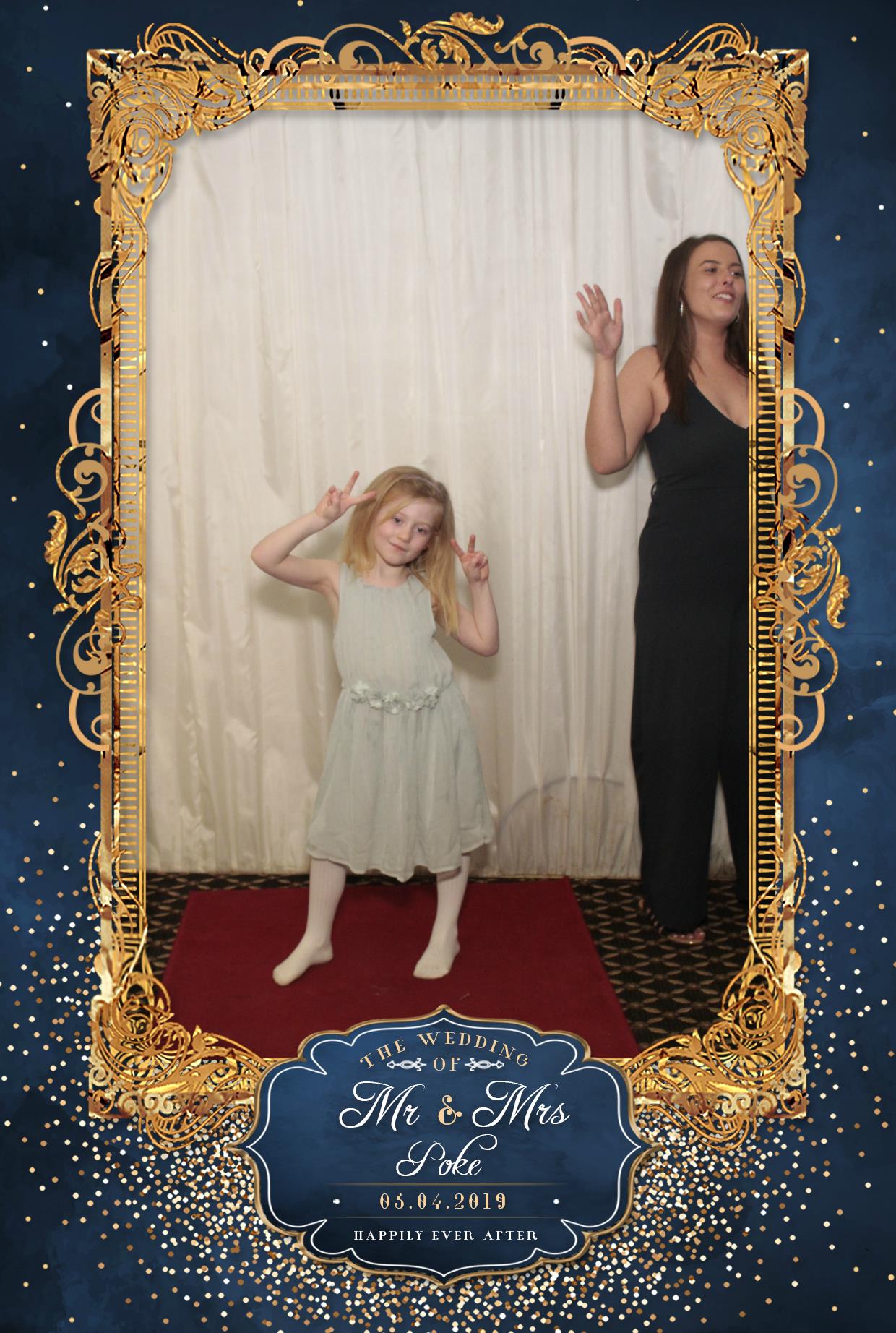 Mr & Mrs Poke | View more photos from the event at gallery.myphotoboothexperience.co.uk/u/MyPhotoBoothExperienceLtd/Mr-Mrs-Poke